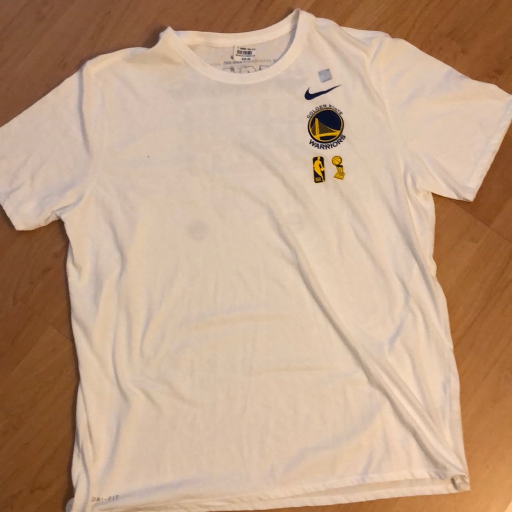 Nike Golden state Warriors championship T-shirt